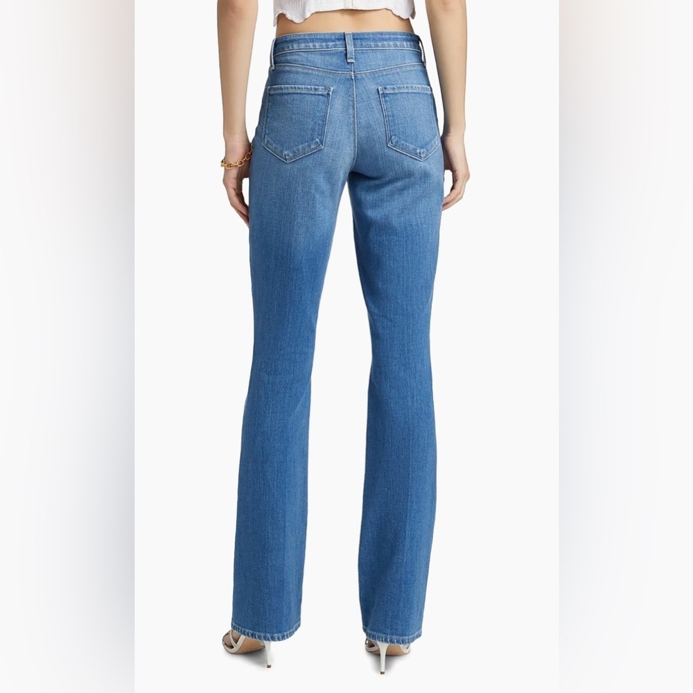 NWT L’Agence Selma High-Rise Sleek Baby Bootcut Jeans Alamo Wash - Picture 2 of 8